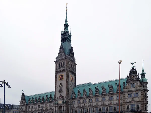 汉堡 2012-市政厅 — 图库照片