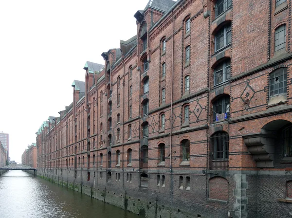 Hamburg 2012 - The Speicherstadt — Stock Photo, Image