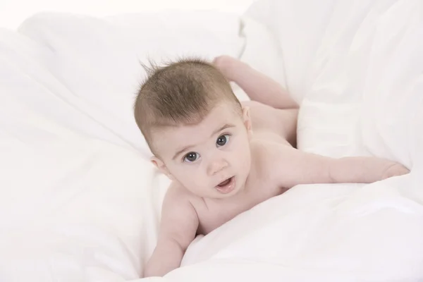 白种人婴儿 — 图库照片