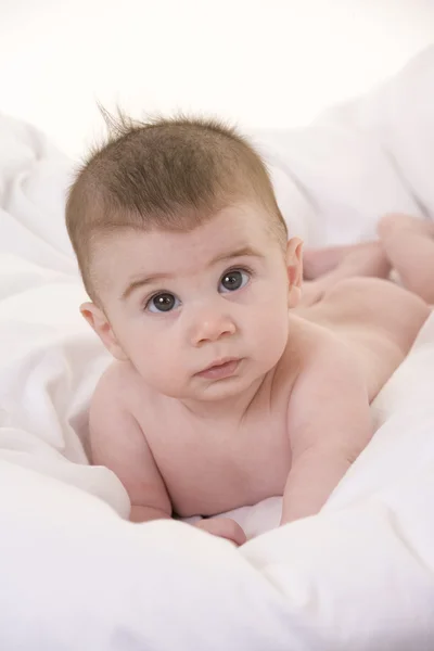 白种人婴儿 — 图库照片