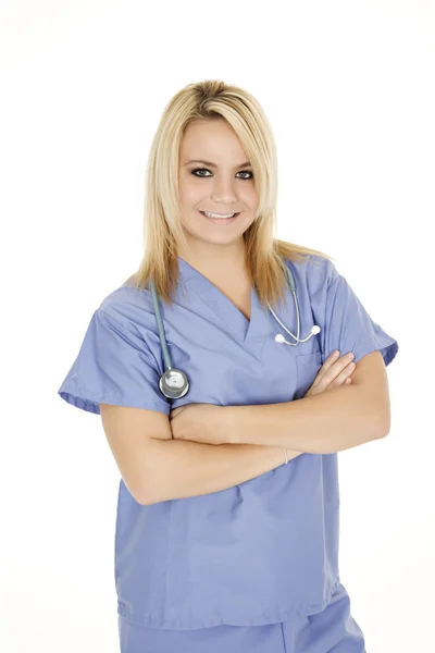 Kaukasische verpleegster — Stockfoto
