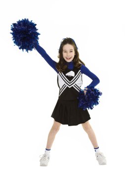 Cheerleader clipart