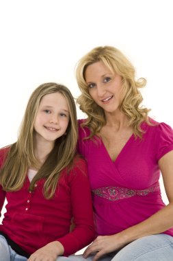 Mother And Daughter clipart