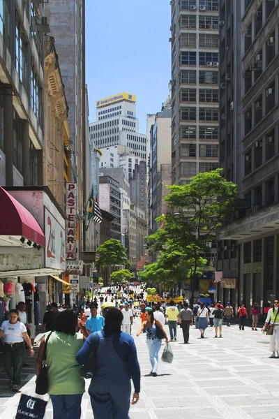Innenstadt von Sao Paulo, Brasilien — Stockfoto