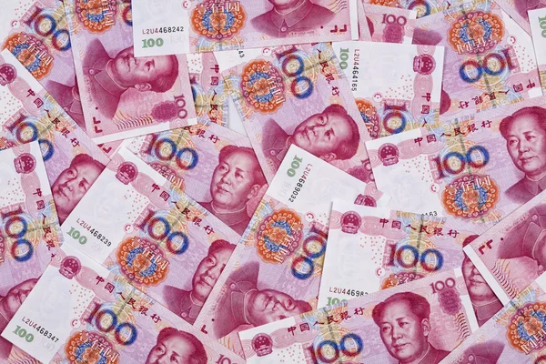 Chiński yuan — Zdjęcie stockowe