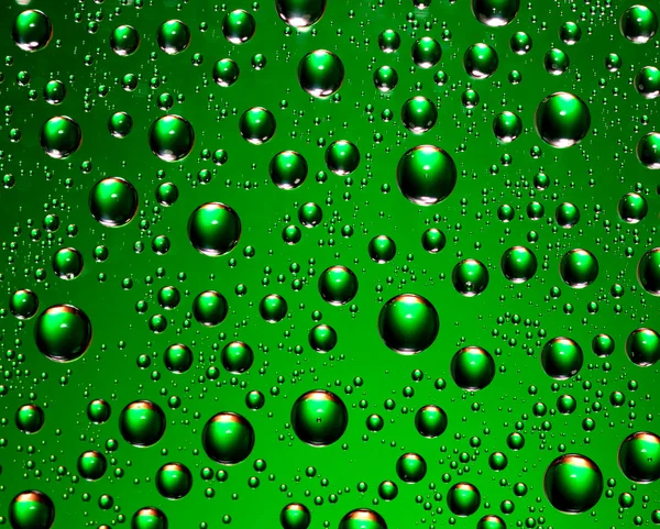 Gotas verdes — Foto de Stock