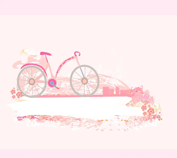 Вектор велосипедів плакат — стоковий вектор