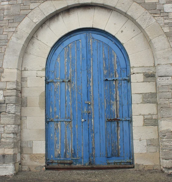 Старая викторианская дверь — стоковое фото
