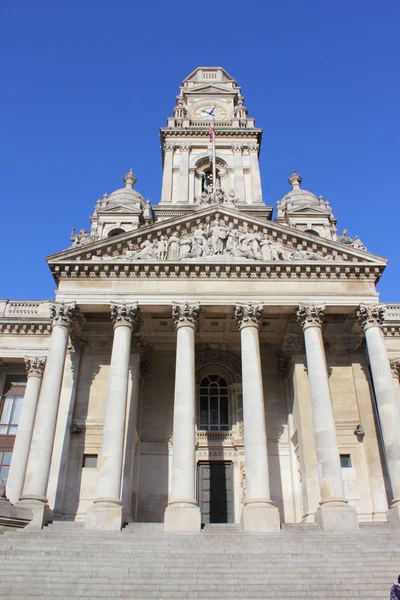Portsmouth Guildhall — Stock fotografie