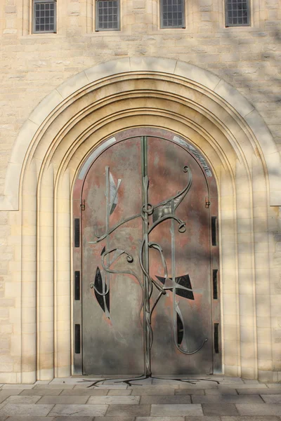 Puerta de estilo Art Nouveau — Foto de Stock