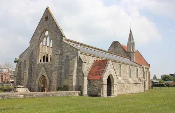 Igreja de Old Garrison, portsmouth — Fotografia de Stock