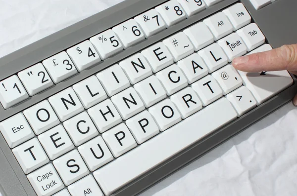 Online technical support — Stock Photo, Image