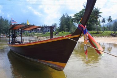 Tayland balıkçı tailboats