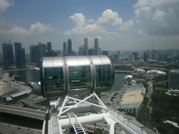 新加坡摩天观景轮 — 图库照片