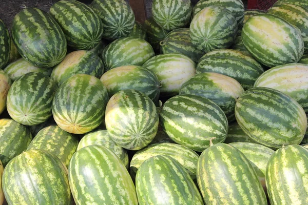 Fresh market produce of water melon — Stock Photo, Image