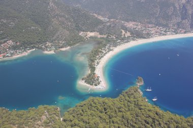 0ludeniz, Türkiye'de mavi lagün