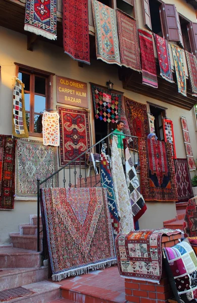 Renkli kumaş ve Tekstil — Stok fotoğraf