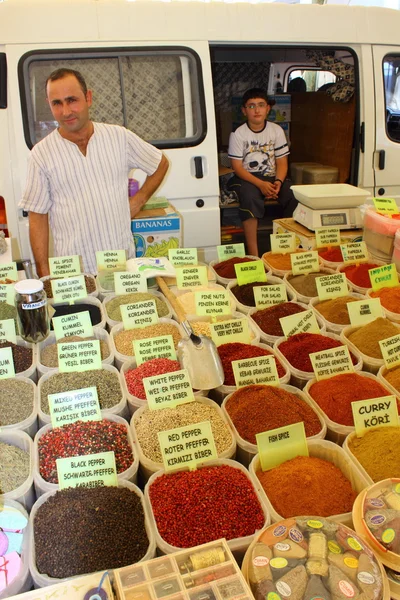 stock image Fresh market produce of spices