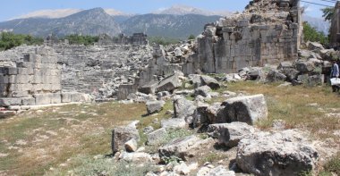 Tlos, Ancient city in Turkey clipart