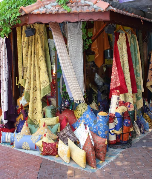 Têxteis e tecidos — Fotografia de Stock