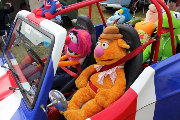 stock image Puppets driving