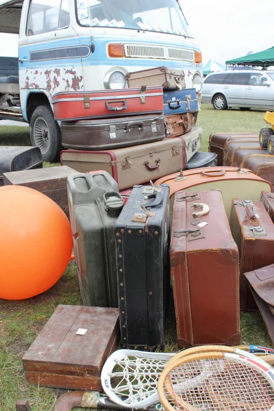 レトロなスーツケース — ストック写真