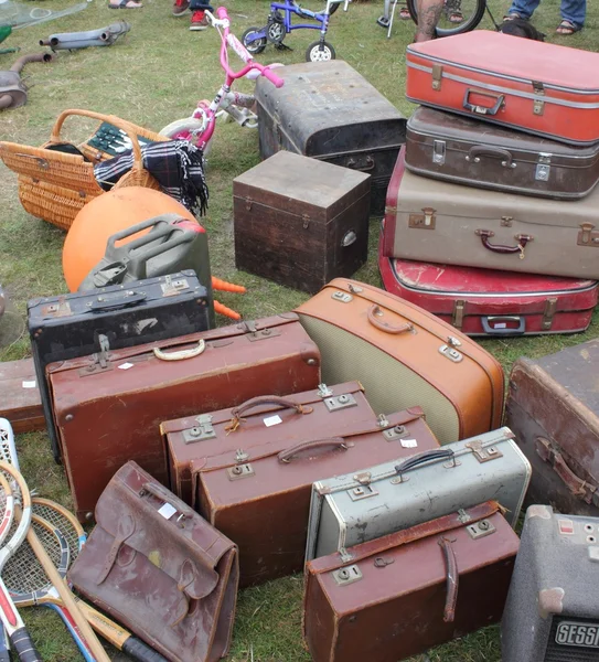 Retro suitcases — Stock Photo, Image