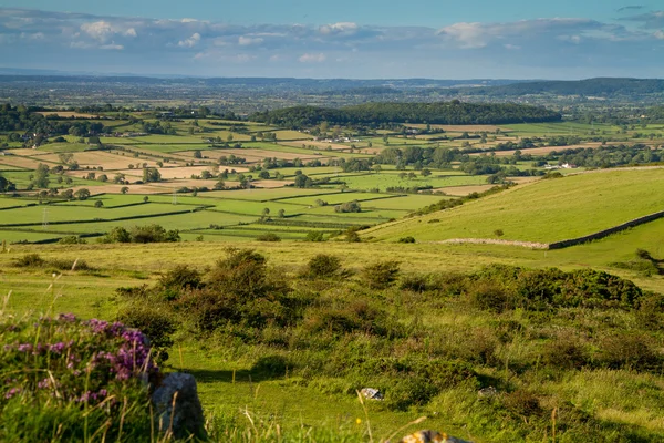 stock image View from Crook Peak in Somerset England