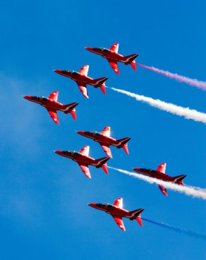 Red Arrows RAF aerobatic display team