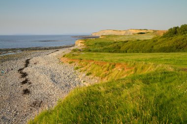 kilve plaj ve kıyı şeridi somerset içinde