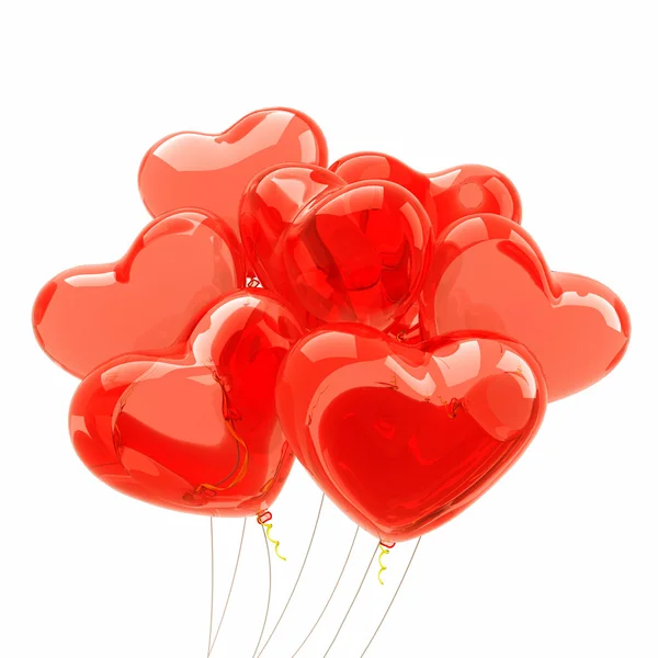 Serce balonu — Zdjęcie stockowe
