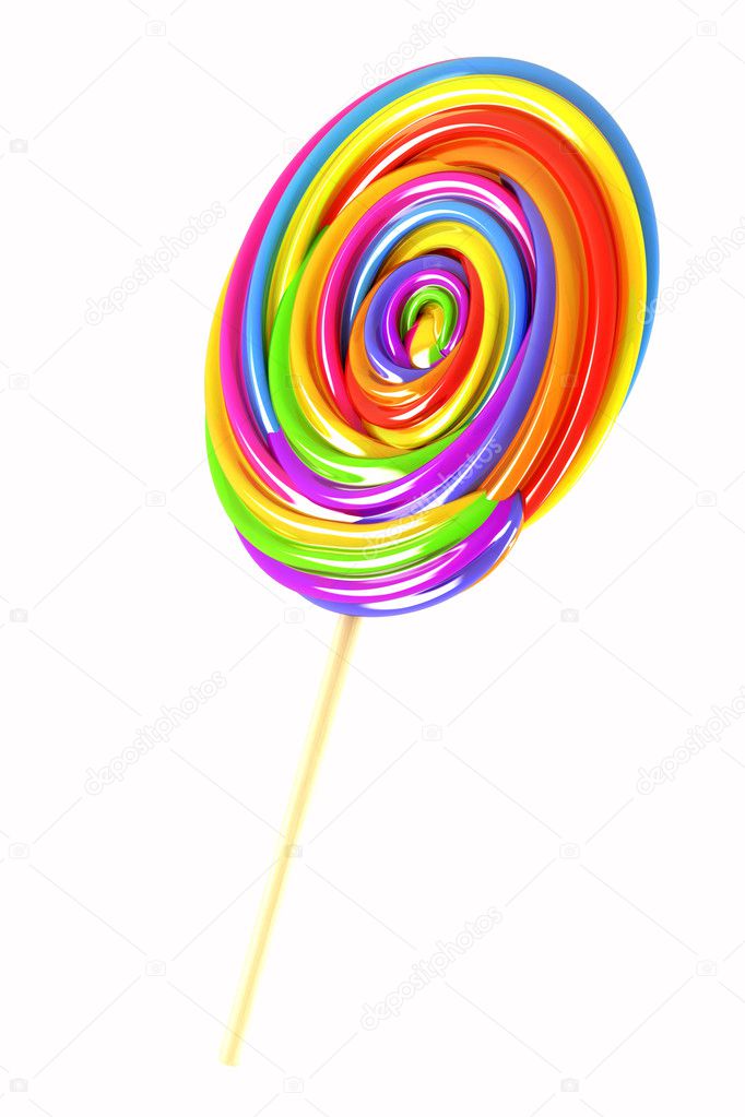 Colorful Candy Lolly