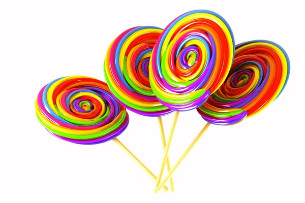 Lolly aux bonbons colorés — Photo