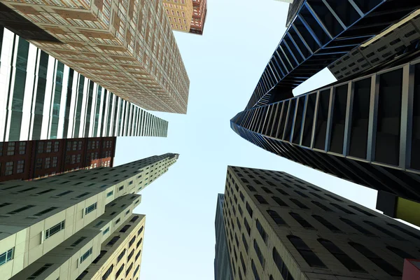 stock image Top View of Building