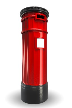 British Post Box clipart