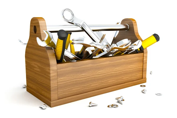 Caixa de ferramentas — Fotografia de Stock