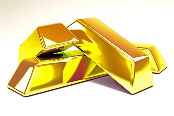 Tijolo de ouro — Fotografia de Stock