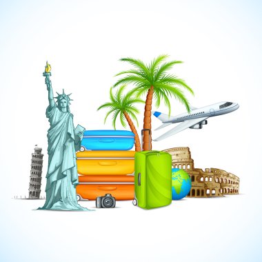 World Tour Package clipart