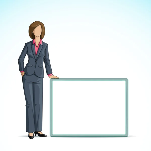 Γυναίκα των επιχειρήσεων — Διανυσματικό Αρχείο