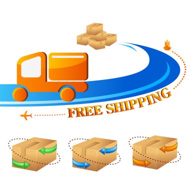 Free Shipping clipart