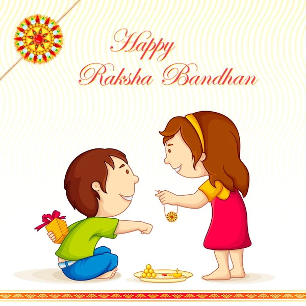 Raksha Bandhan — Image vectorielle