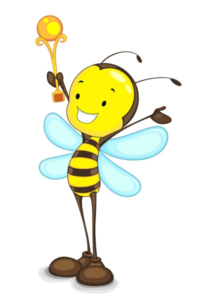 Переможець Бджола — стоковий вектор