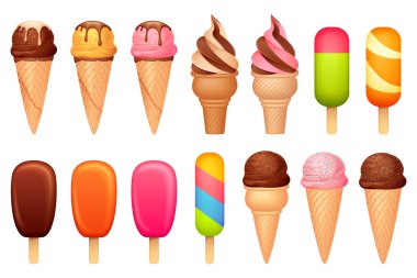 Ice Cream Collection clipart