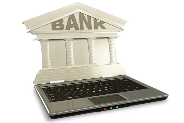 Online bankieren — Stockfoto