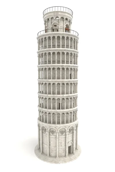 Torre inclinada de pisa — Fotografia de Stock