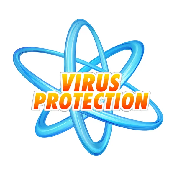 ウイルスからの保護 — ストックベクタ
