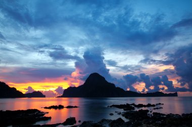 el Nido güzel gün batımı