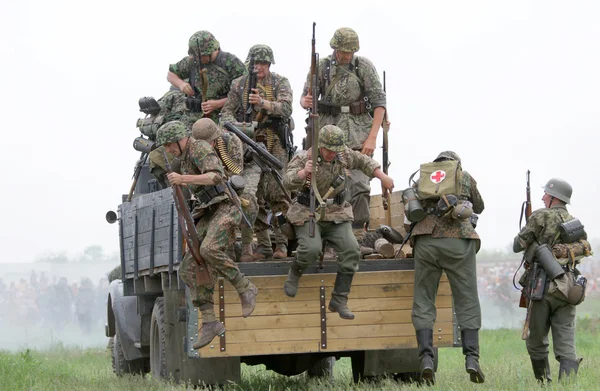 Tysk uniform och ammunition av ww2 — Stockfoto