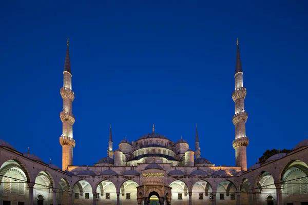 Sultanahmet moskén, istanbul, Turkiet — Stockfoto