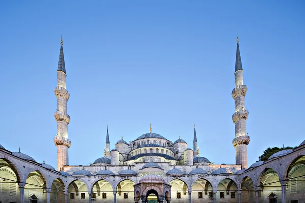 Sultanahmet moskén, istanbul, Turkiet — Stockfoto